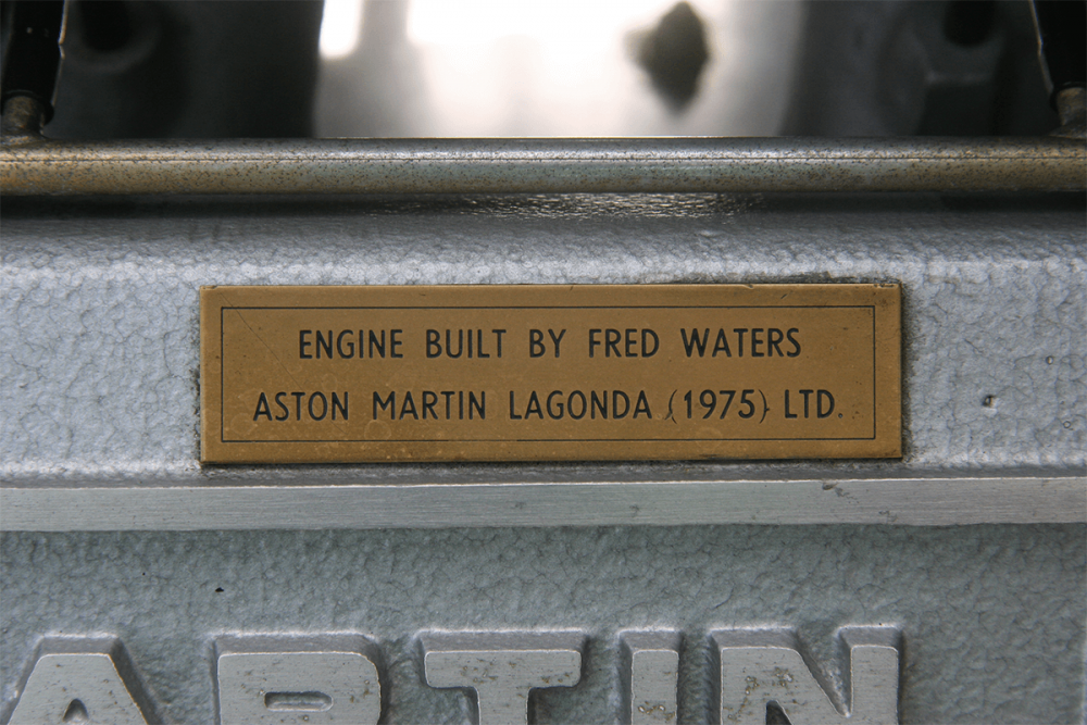 Aston Martin DBS 1971 Engine Area